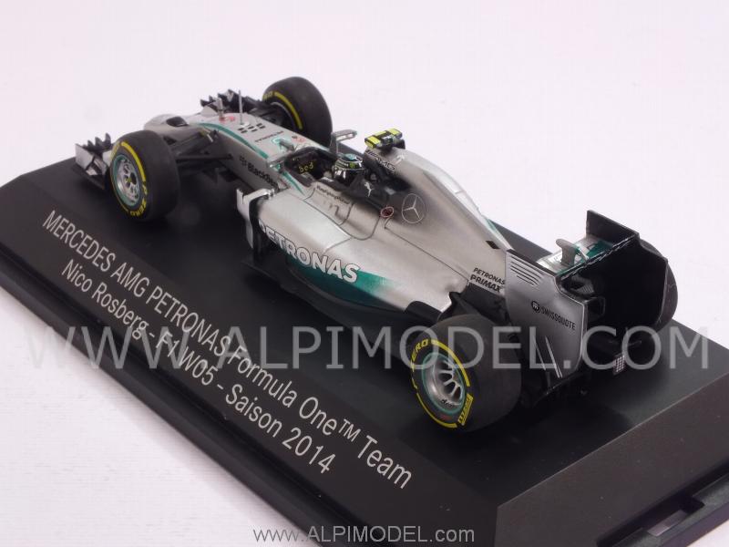 Mercedes F1 W05 2014 Nico Rosberg (Mercedes Promo) - minichamps