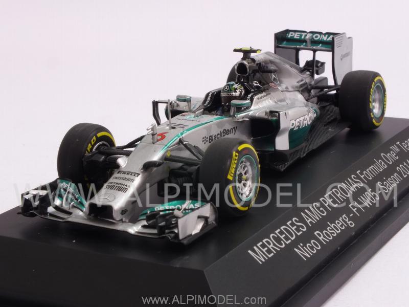 Mercedes F1 W05 2014 Nico Rosberg (Mercedes Promo) by minichamps