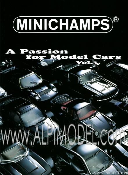 book THE PASSION OF MODEL CARS' - VOLUME 3 176 pages) by minichamps