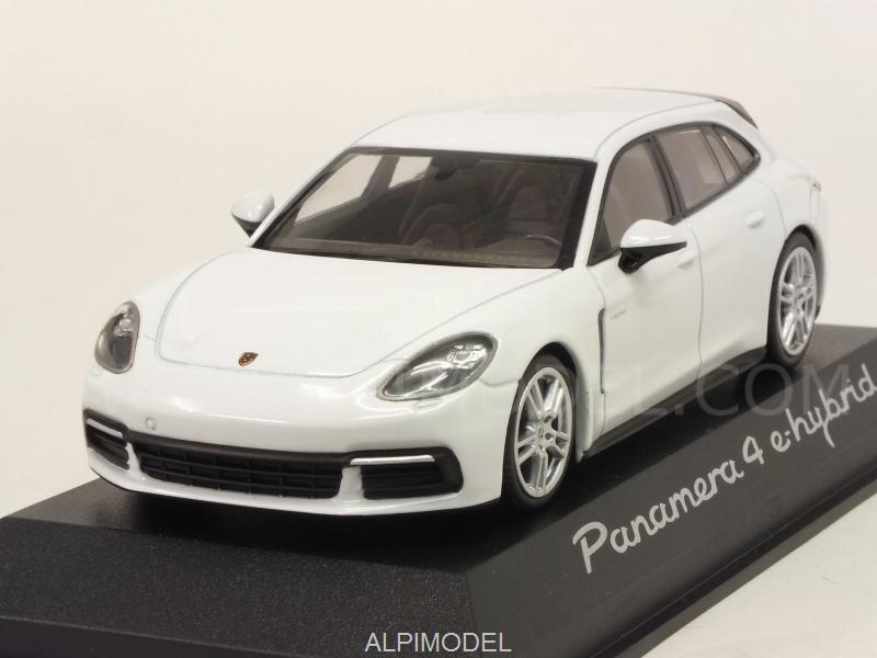 Porsche Panamera 4 E-Hybrid 2017 (White) Porsche Promo by minichamps