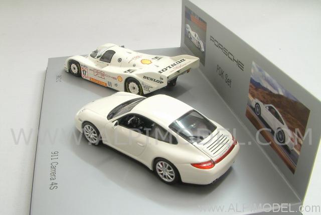 Porsche PDK Set - 962C - 911 Carrera 4S - minichamps