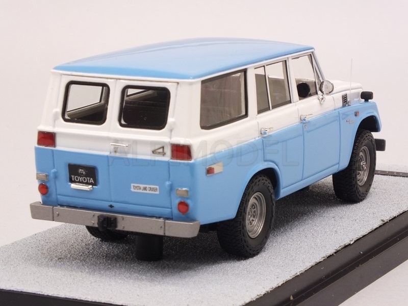 Toyota Land Cruiser FJ55 1979 (Light Blue/White) - mk-models