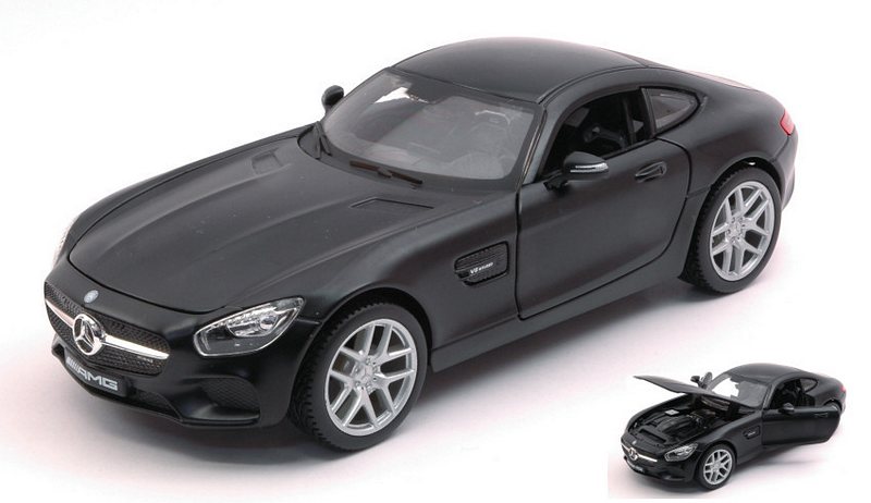 Mercedes AMG GT (Dull Black) by maisto