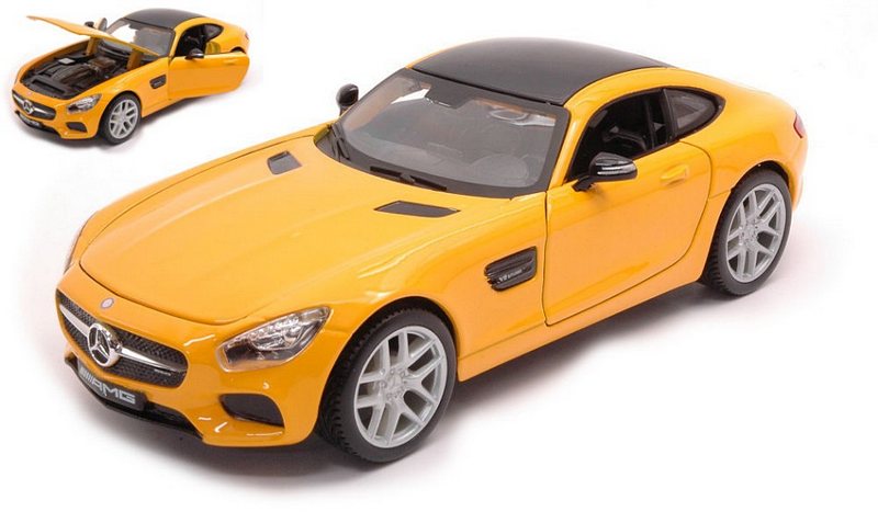 Mercedes AMG GT (Yellow) by maisto