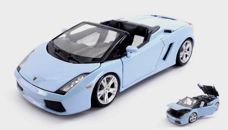 Lamborghini Gallardo Spyder 2008 (Light Blue) by maisto