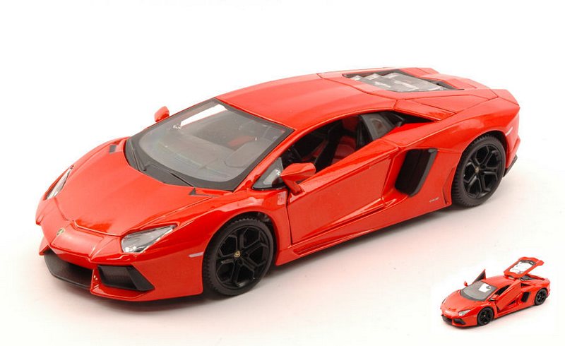 Lamborghini Aventador LP700-4 2011 (Orange) by maisto