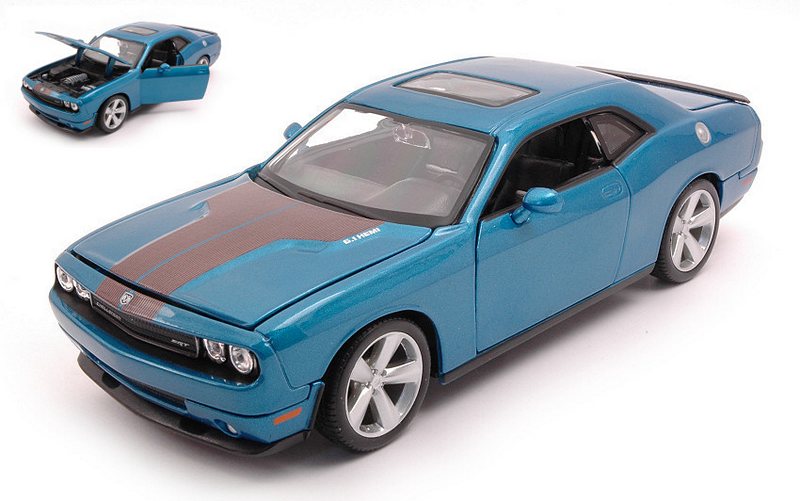 Dodge Challenger SRT8 2008 (Blue) by maisto