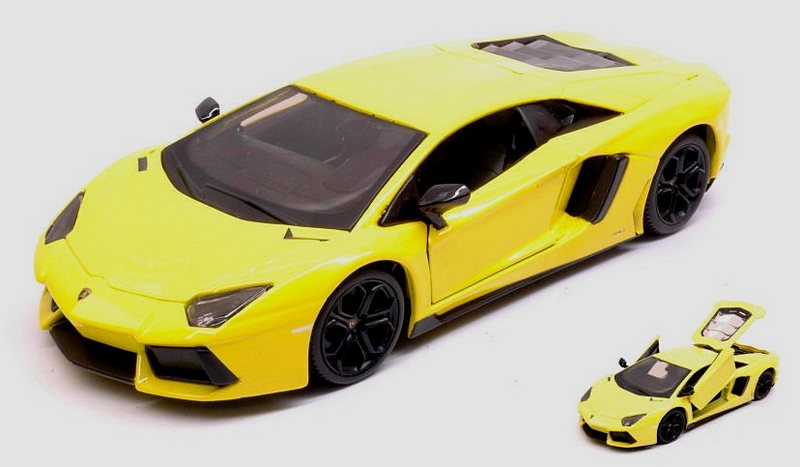 Lamborghini Aventador LP700-4 (Yellow) by maisto
