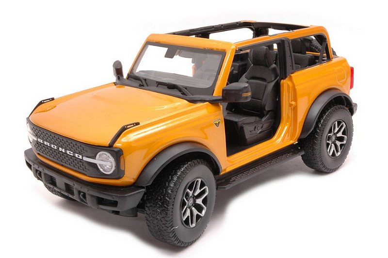 Ford Bronco 2021 No-Door (Orange) by maisto
