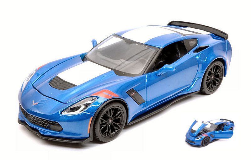 Chevrolet Corvette GranSport 2017 (Blue) by maisto