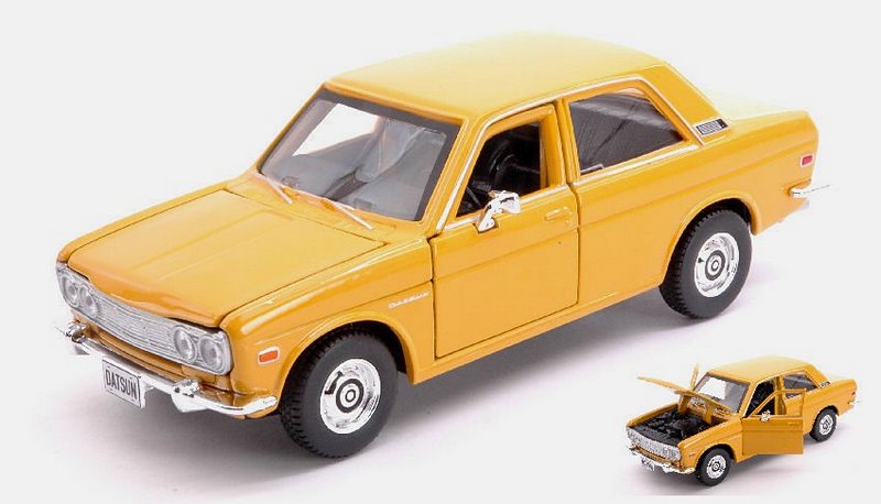 Datsun 510 1971 (Yellow) by maisto