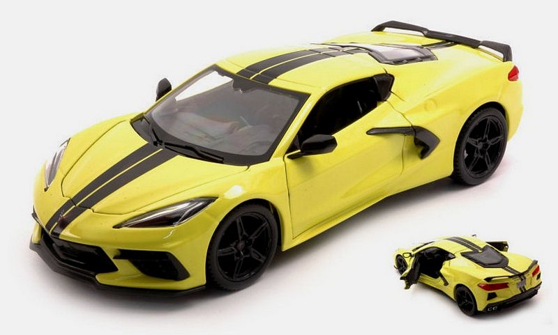 Chevrolet Corvette C8 2020 (Lemon Yellow) by maisto
