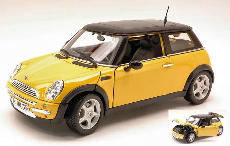 MINI Cooper with sunroof (Yellow) by maisto