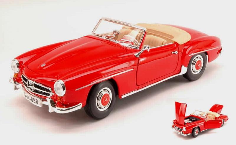 Mercedes 190 SL 1955 (Red) by maisto