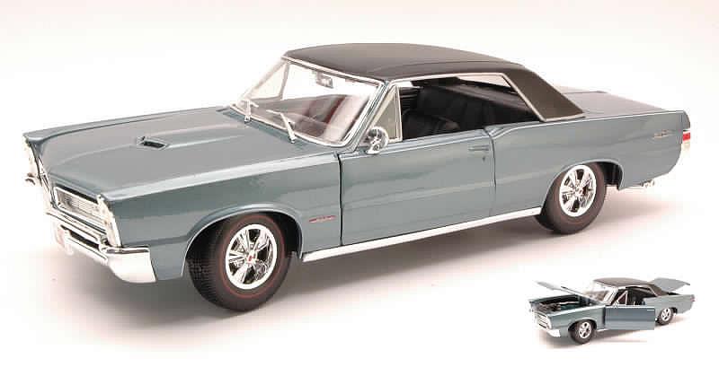 Pontiac GTO (Hurst Edition) 1965 (Metallic Ucla Blue) by maisto