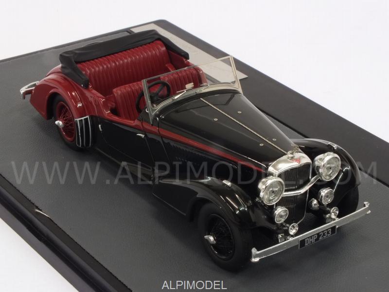 Alvis 4.3 Litre Vanden Plas Tourer 1938 (Red/Black) - matrix-models