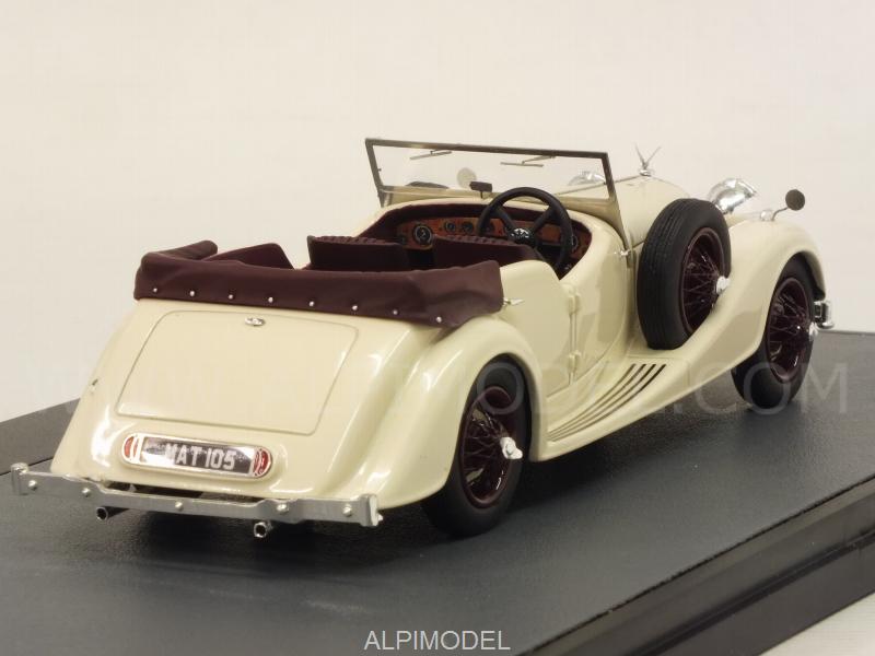 Alvis 4.3 Litre Cross-Ellis Tourer 1938 (White/Brown) - matrix-models