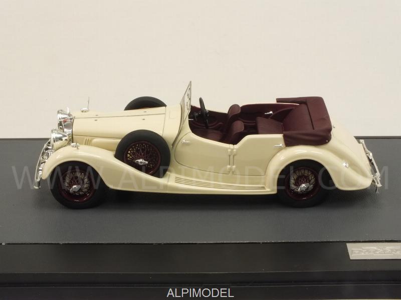 Alvis 4.3 Litre Cross-Ellis Tourer 1938 (White/Brown) - matrix-models