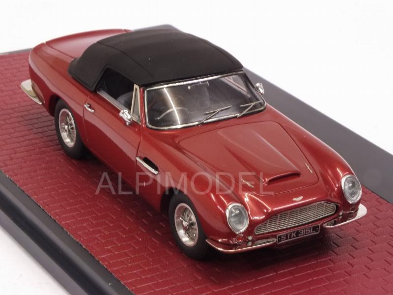 Aston Martin DB6 Volante 1968 closed (Metallic Red) - matrix-models