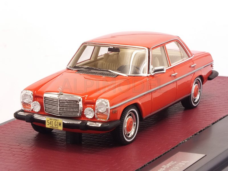 Mercedes 300D Diesel (W115) USA 1974 (Red) by matrix-models