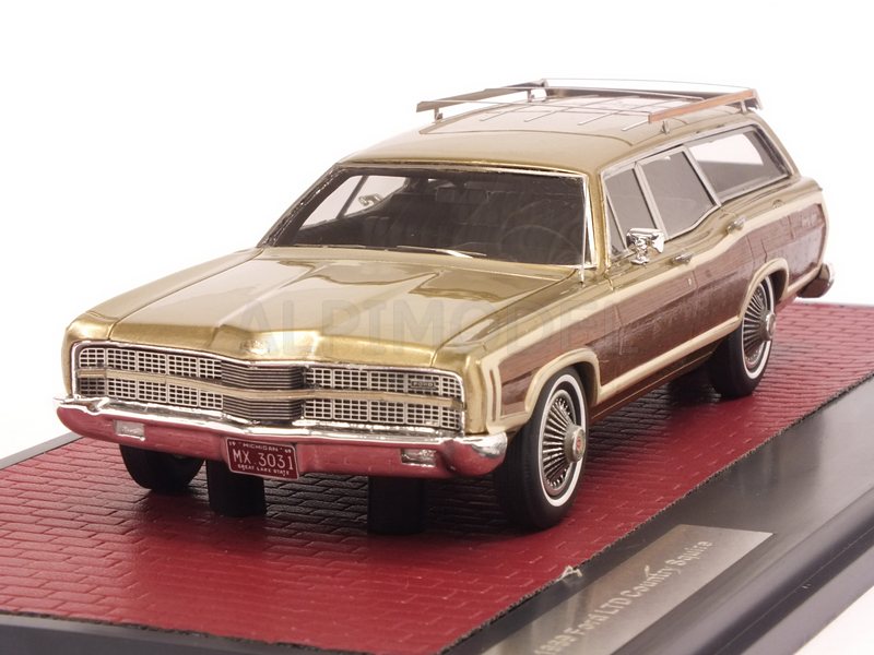 Ford LTD Country Squire 1969 (Gold Metallic/Brown) by matrix-models