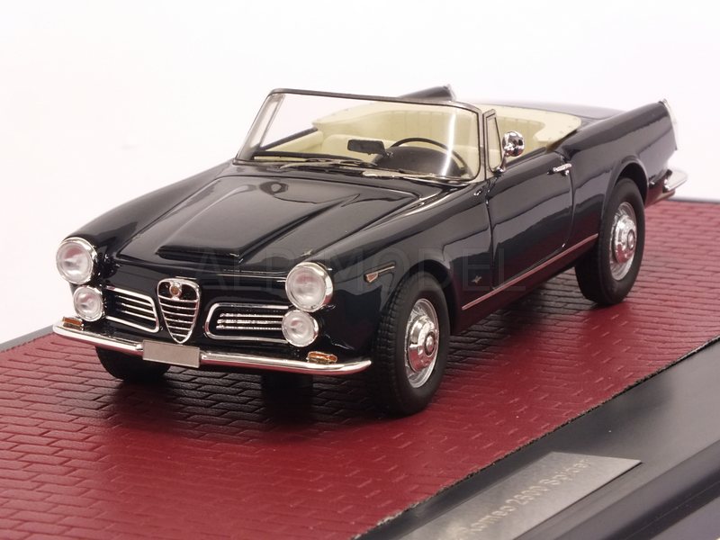 Alfa Romeo 2600 Spider 1962-85 (Dark Blue) by matrix-models