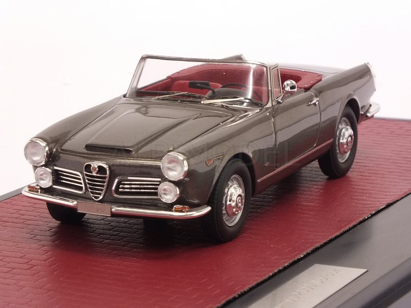 Alfa Romeo 2600 Spider 1962-85 (Grey Metallic) by matrix-models
