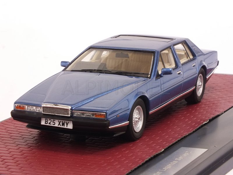 Aston Martin Lagonda Series II 1980 (Blue Metallic) by matrix-models