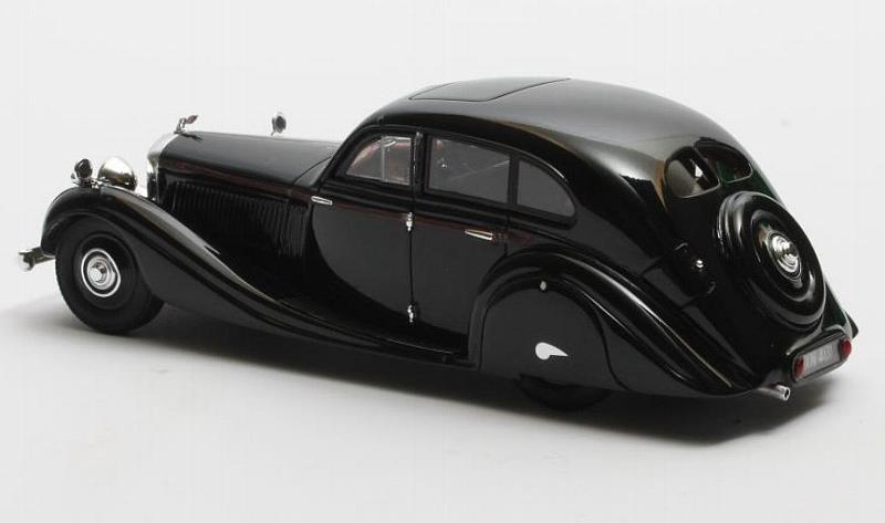 Bentley 4,5 Litre Gurney-Nutting Airflow Saloon 1936 (Black) - matrix-models