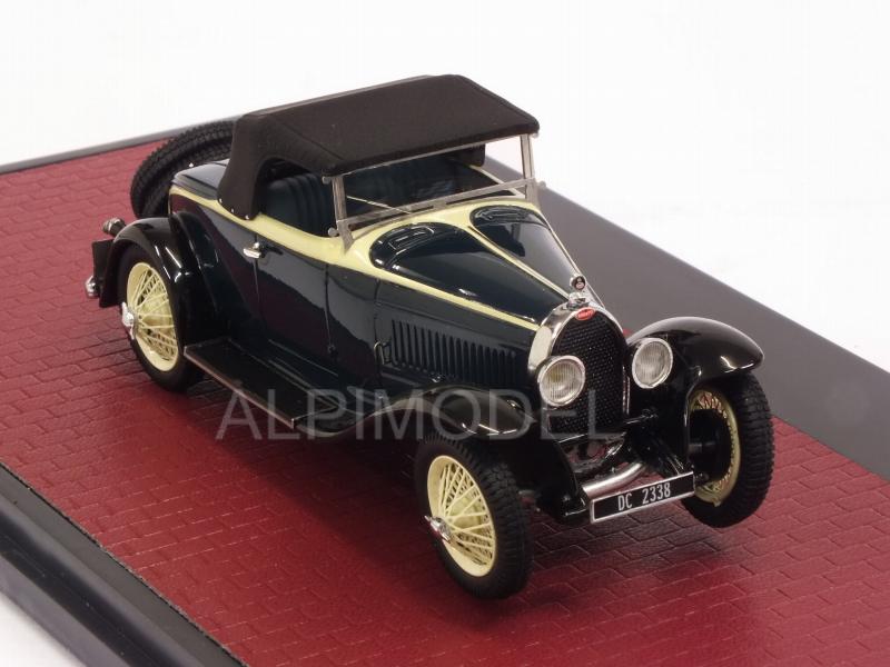 Bugatti T40 Roadster 1929 (Yellow/Black) - matrix-models