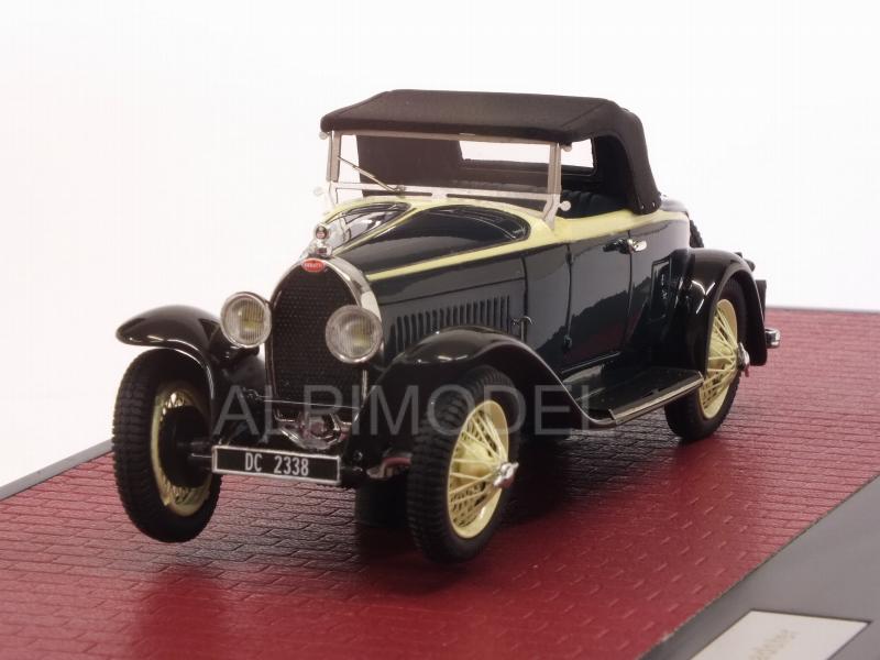 Bugatti T40 Roadster 1929 (Yellow/Black) by matrix-models