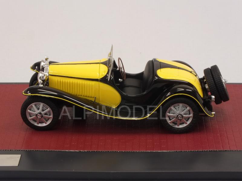 Bugatti Type 55 Roadster 1932 (Yellow/Black) - matrix-models