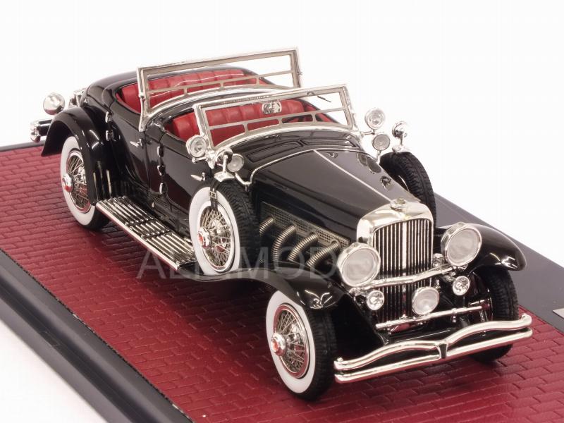 Duesemberg SJ Torpedo Phaeton Walker La Grande 1930 (Black) - matrix-models