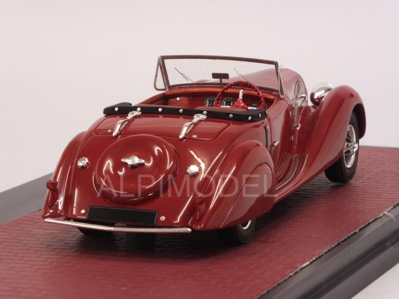 Delahaye 135MS Grand Sport Roadster Figoni Falaschi open 1939 (Red) - matrix-models