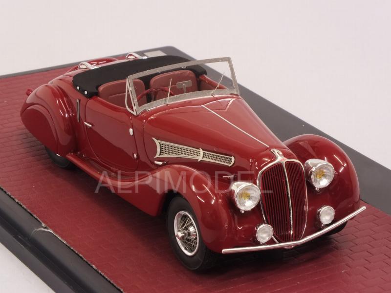 Delahaye 135MS Grand Sport Roadster Figoni Falaschi open 1939 (Red) - matrix-models
