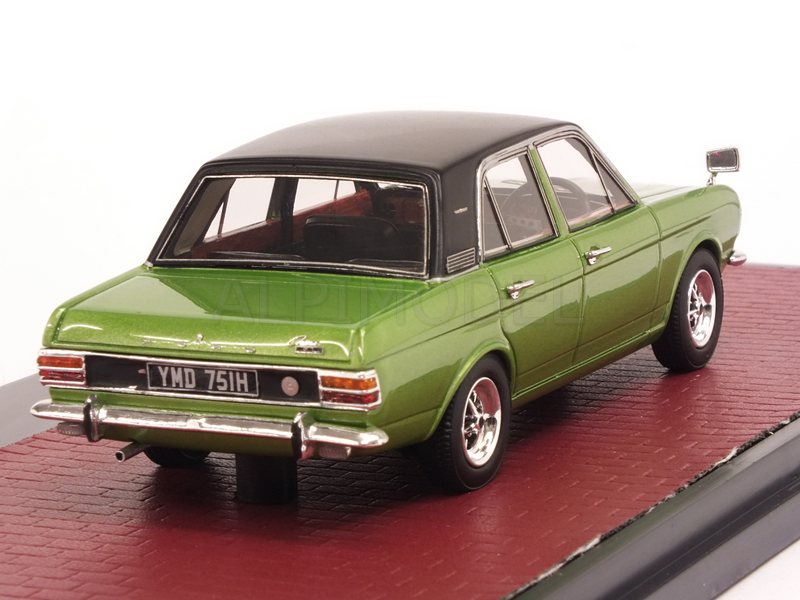 Ford Cortina 1600E 1968-70 (Green Metallic) - matrix-models