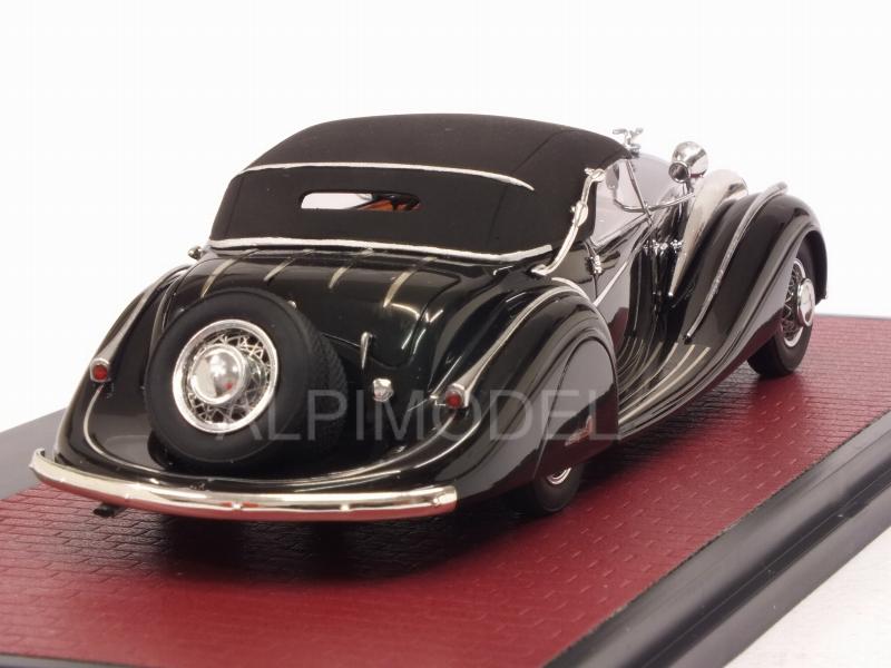 Horch 853 Voll-Ruhrbeck Roadster Cabriolet 1938 (Black) - matrix-models