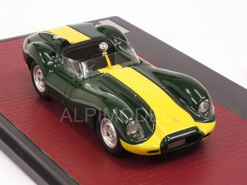 Lister Jaguar 1958 (Green/Yellow) - matrix-models