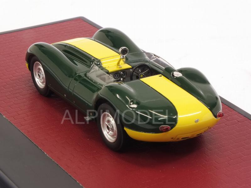 Lister Jaguar 1958 (Green/Yellow) - matrix-models