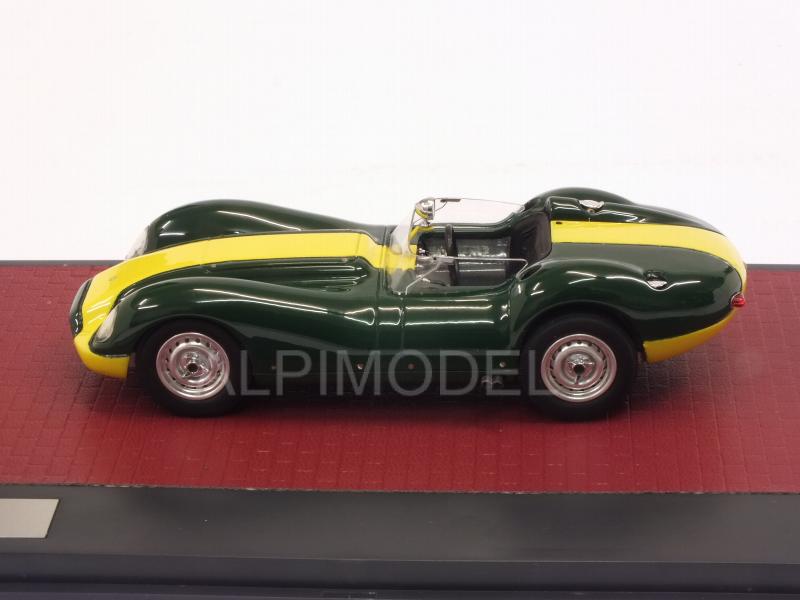 Lister Jaguar 1958 (Green/Yellow) - matrix-models