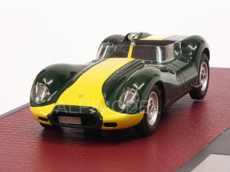 Lister Jaguar 1958 (Green/Yellow) by matrix-models