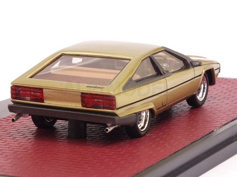 Jaguar Ascot Bertone 1977 (Gold Metallic) - matrix-models