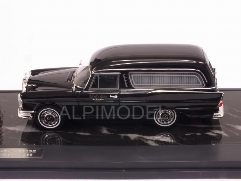 Mercedes 220SE (W111) Pollmann Hearse 1966 (Black) - matrix-models