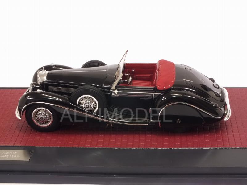 Mercedes 540k Spezialroadster Sindelfingen 1939 (Black) - matrix-models