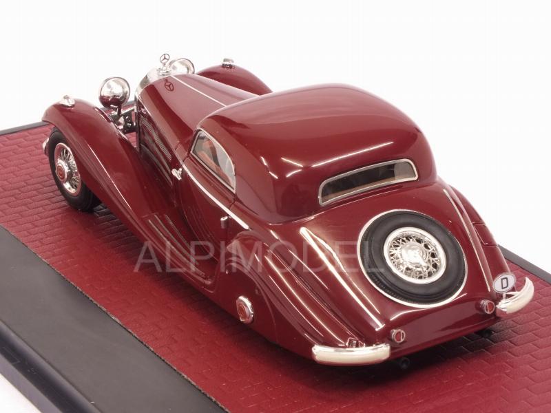Mercedes 540K W29 Spezial Coupe 1936 (Red) - matrix-models