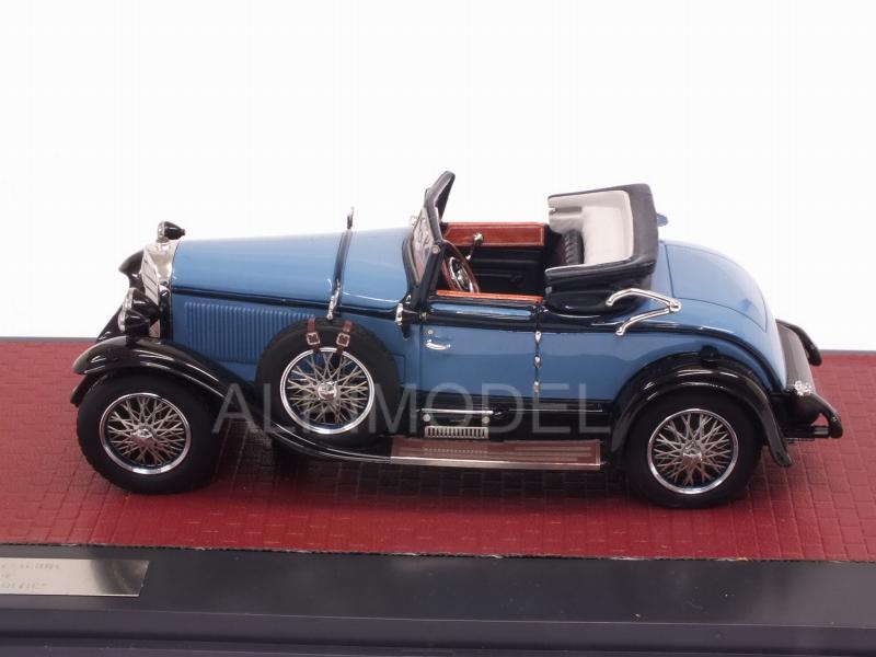 Mercedes 630K Sport Cabrio by Hibbard-Darrin open 1927 (Blue) - matrix-models