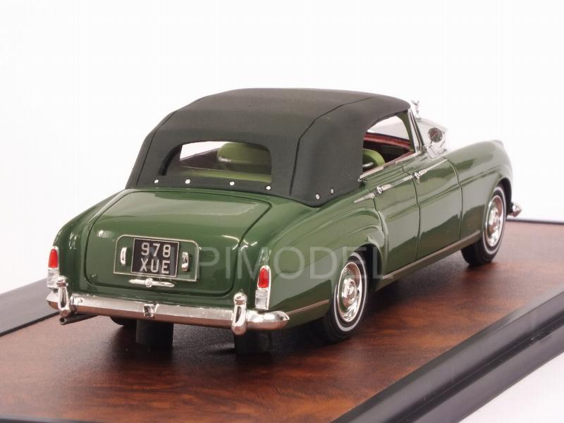 Rolls Royce Silver Cloud H.J.Mulliner 4-Door Cabrio closed 1962 (Green) - matrix-models