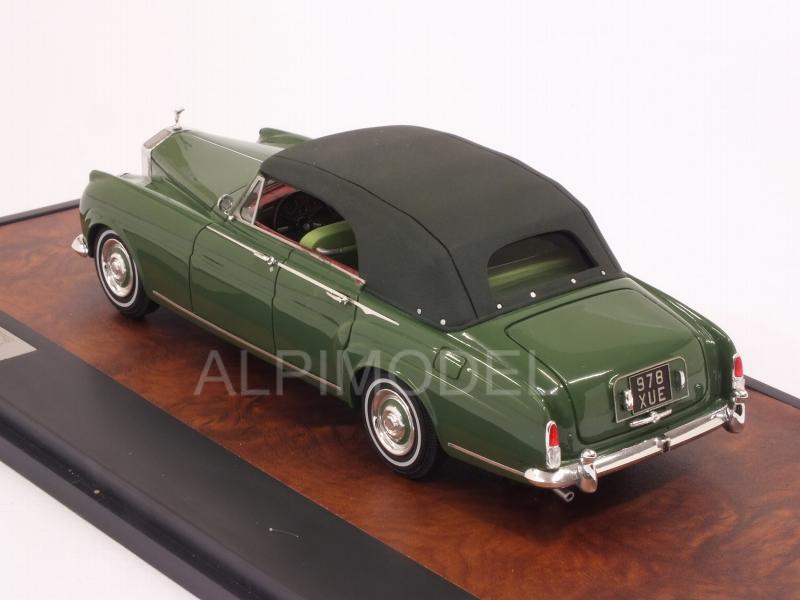 Rolls Royce Silver Cloud H.J.Mulliner 4-Door Cabrio closed 1962 (Green) - matrix-models