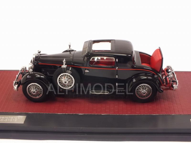 Stutz Model M Supercharged Lancefield Coupe (open trunk) 1930 (Black) - matrix-models
