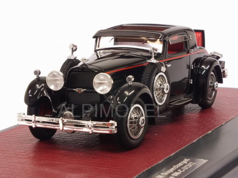 Stutz Model M Supercharged Lancefield Coupe (open trunk) 1930 (Black) by matrix-models